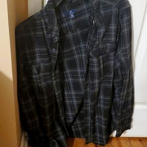Men's George 3XL Black Flannel